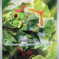 sv2a Japanese Pokemon Card 151 - 172/165 Caterpie AR Holo