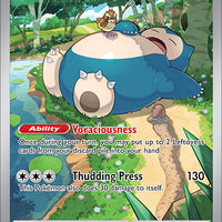 sv2a Japanese Pokemon Card 151 - 181/165 Snorlax AR Holo