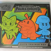 English Pokémon Scarlet & Violet Paldea Evolved Elite Trainer Box
