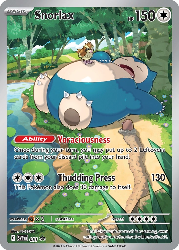 English 151 Elite Trainer Box Snorlax SVP 051 Promo