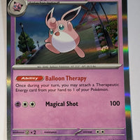 English Pokemon Scarlet & Violet Paldea Evolved 084/193 Wigglytuff Holo