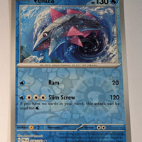 English Pokemon Scarlet & Violet Paldea Evolved 056/193 Veluza Reverse Holo