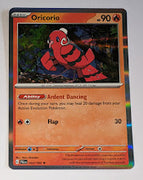 English Pokemon Scarlet & Violet Paldea Evolved 033/193 Oricorio Holo