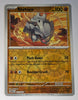 English Pokemon Scarlet & Violet 151 - 111/165 Rhyhorn Reverse Holo