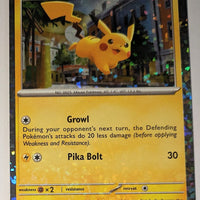 English Pokemon M23EN  - 006/015 Mcdonalds Pikachu  Holo