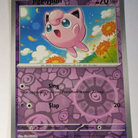 English Pokemon Scarlet & Violet Paldea Evolved 083/193 Jigglypuff Holo