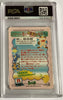 1999 Bandai Sealdass Pocket Monsters Orange Islands Pikachu & Others #12 PSA 10
