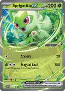 svl Japanese Pokemon Battle Academy 002/066 Sprigatito Ex Holo