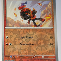 English Pokemon Scarlet & Violet Obsidian Flames 043/197 Charcadet Reverse Holo