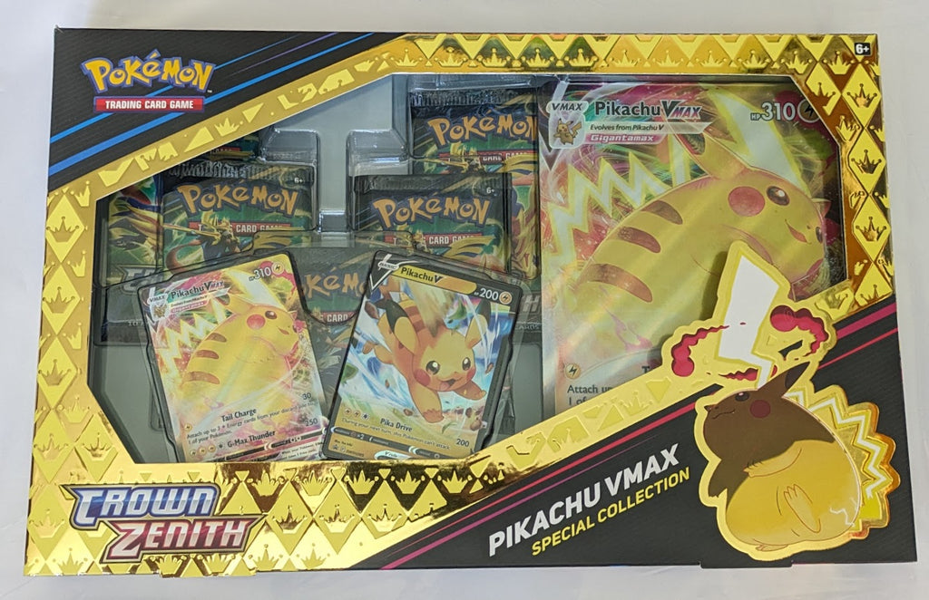 English Pokmon Sword & Shield Crown Zenith Pikachu VMAX Special Colle | TheCardCollector-UK English Pokmon Sword & Shield Crown Zenith Pikachu VMAX Special Colle | TheCardCollector-UK