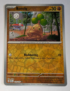 English Pokemon Scarlet & Violet Obsidian Flames 110/197 Bonsly Reverse Holo