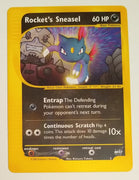 English Pokemon 5 Rocket's Sneasel (Best Collection Promo)