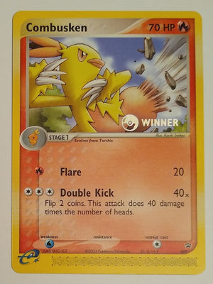 English Pokemon 009 Combusken (Winner Stamped Promo)