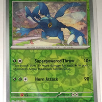 English Pokemon Scarlet & Violet SV1EN 002/198 Heracross Reverse Holo