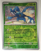 English Pokemon Scarlet & Violet SV1EN 002/198 Heracross Reverse Holo