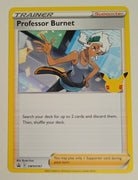 English Pokemon SWSH167 Professor Burnet (25th Celebrations Promo)