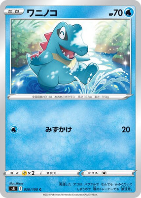 s8 Fusion Arts 020/100 Totodile