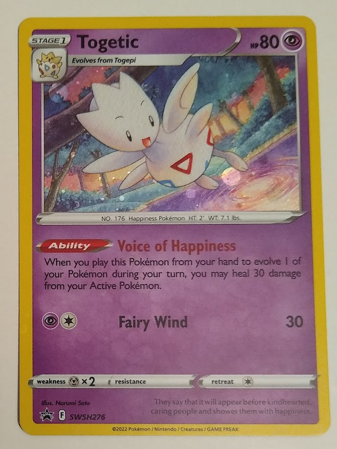 English Pokemon SWSH276 Togetic Holo (Silver Tempest Promo) |  TheCardCollector-UK