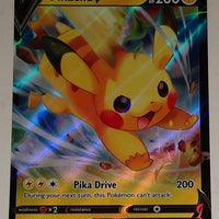 English Pokemon SWSH285 Pikachu V Holo (Crown Zenith Promo)