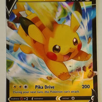 English Pokemon SWSH285 Pikachu V Holo (Crown Zenith Promo)