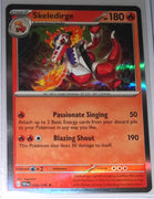 English Pokemon Scarlet & Violet SV1EN 038/198 Skeledirge Holo