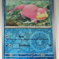 English Pokemon Scarlet & Violet SV1EN 042/198 Slowpoke Reverse Holo