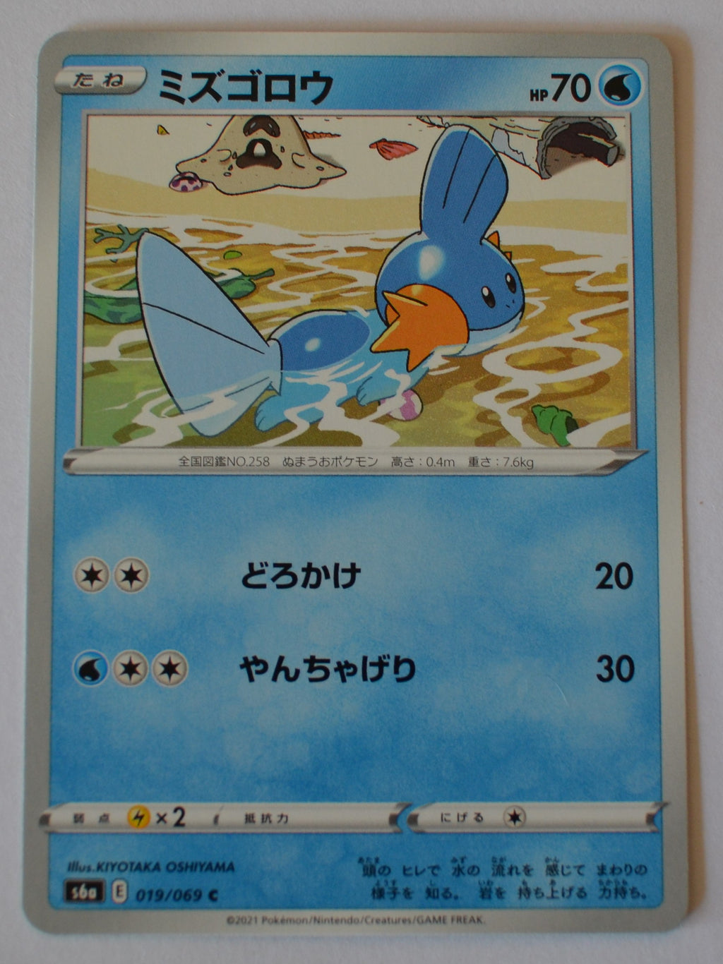 s6a Eevee Heroes 019/069 Mudkip