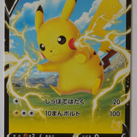 sH Sword/Shield Family Card Game 019/053 Pikachu V (Non Holo version)