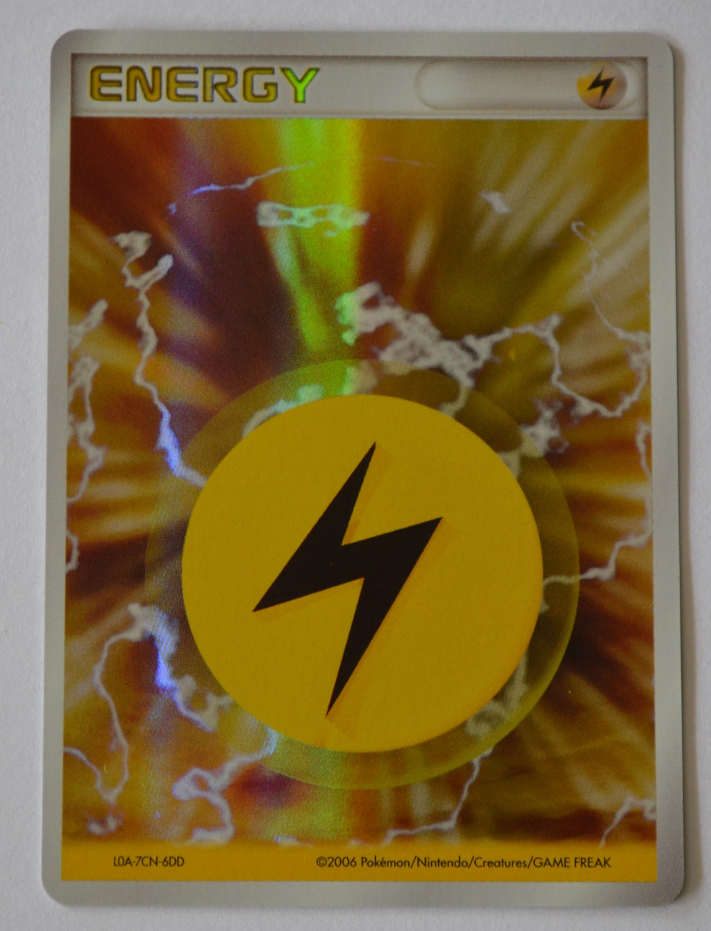 Holon's Phantom Lightning Energy Holo