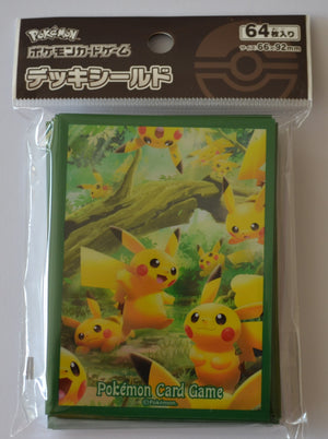 Pikachu's Forest Sleeves - Pack of 64