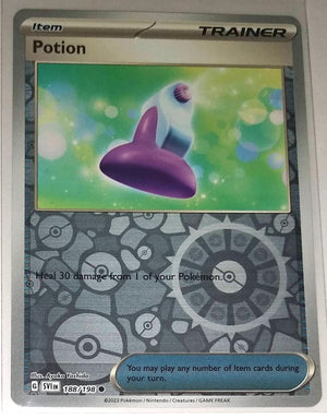 English Pokemon Scarlet & Violet SV1EN 188/198 Potion Reverse Holo