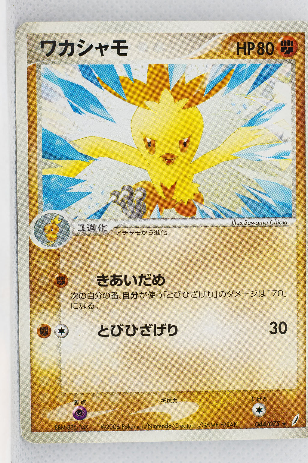 Miracle Crystal 044/075	Combusken Rare