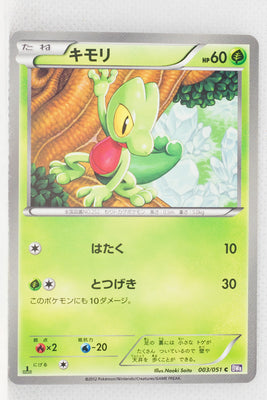 BW8 Spiral Force 003/051	Treecko 1st Edition