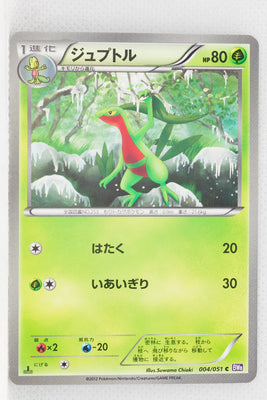 BW8 Spiral Force 004/051	Grovyle 1st Edition