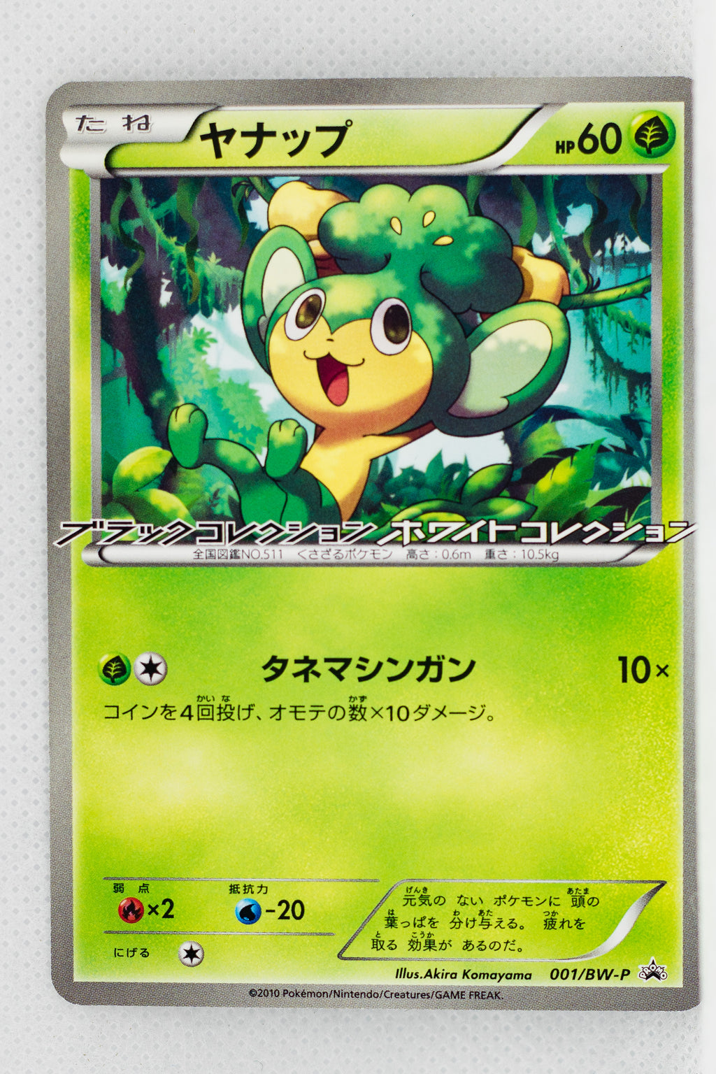 001/BW-P Pansage Enigma Egg Campaign