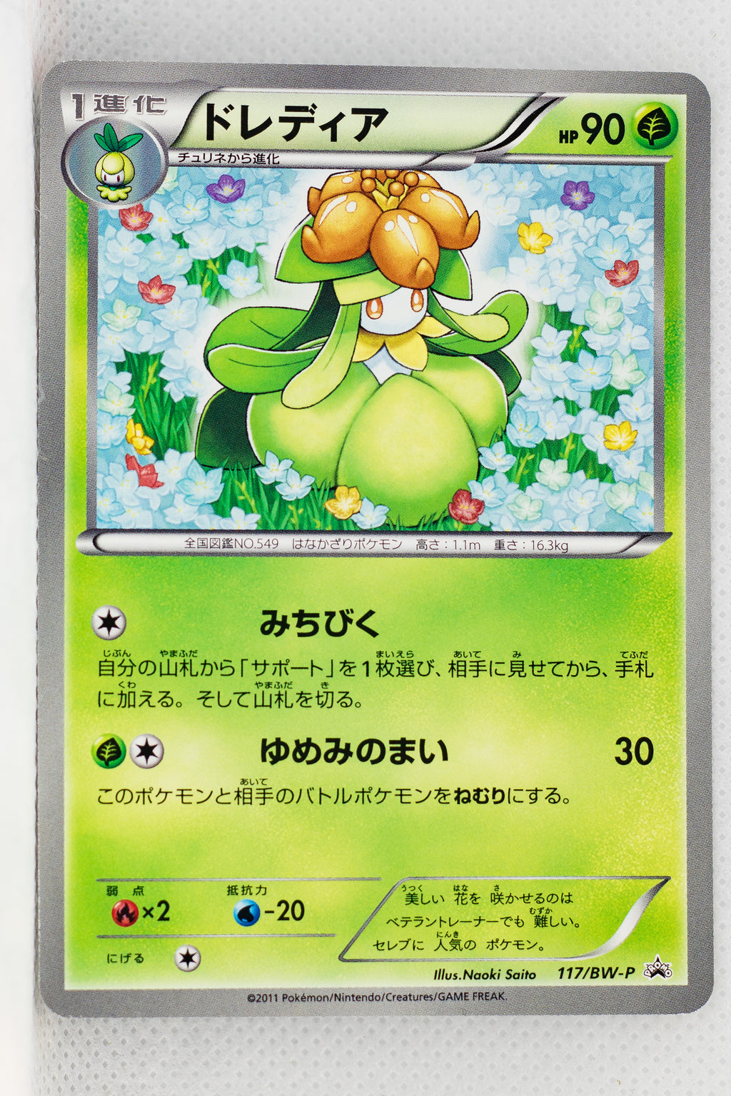 117/BW-P Lilligant Special Campaign Pack