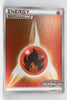 130/BW-P Fire Energy Gym Challenge Pack Holo