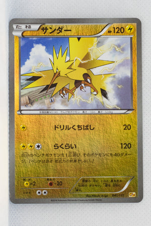 XY CP4 Premium Champion Pack 041/131 Zapdos Reverse Holo