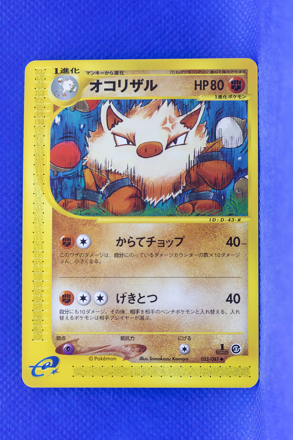 E3 055/087 1st Edition Primeape Uncommon