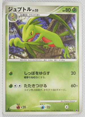 2008 DP Giratina vs Dialga Deck  - Giratina Deck 002/014 Grovyle 1st Edition