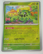 English Pokemon Scarlet & Violet SV1EN 005/198 Cacnea Reverse Holo