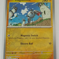 English Pokemon Scarlet & Violet SV1EN 063/198 Magnemite Reverse Holo