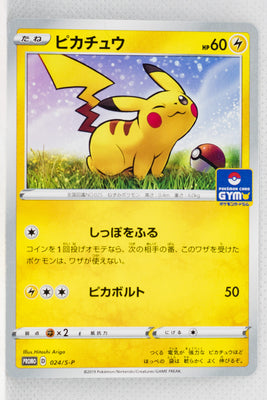 024/S-P Pikachu - December 2019~February 2020 Pokémon Card Gym Pack