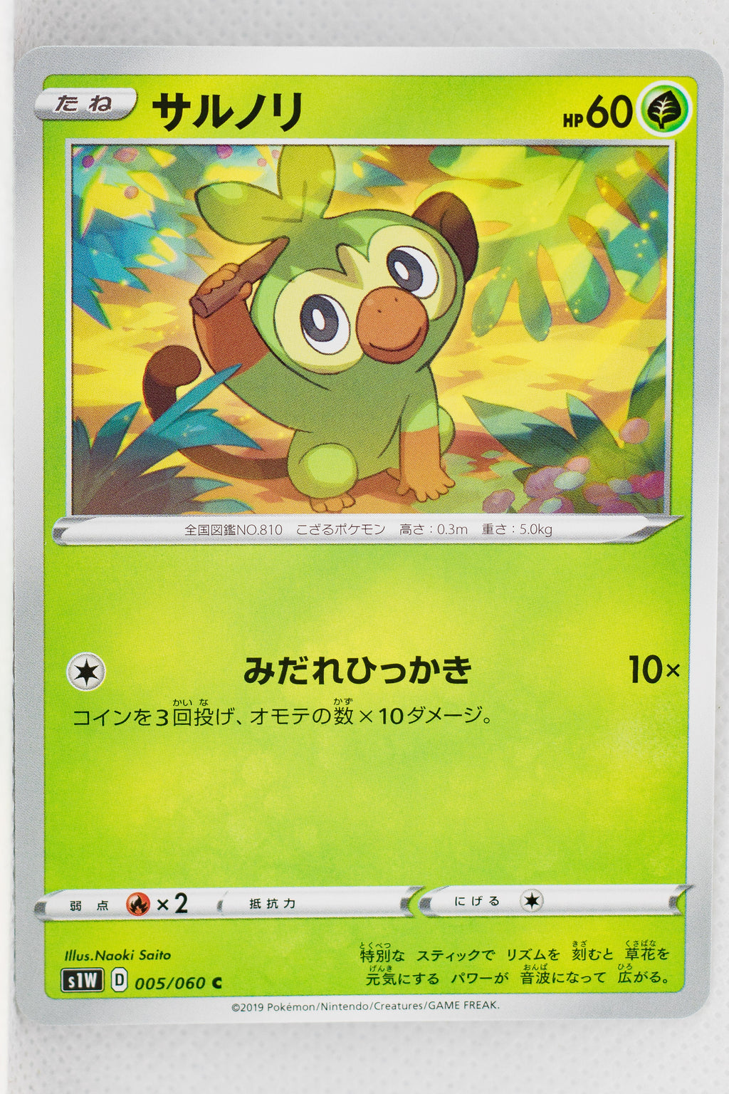 s1W Shield 005/060 Grookey