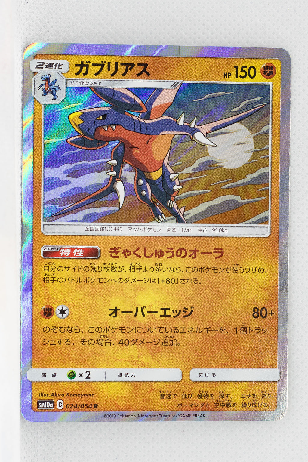 SM10a GG End 024/054 Garchomp Holo