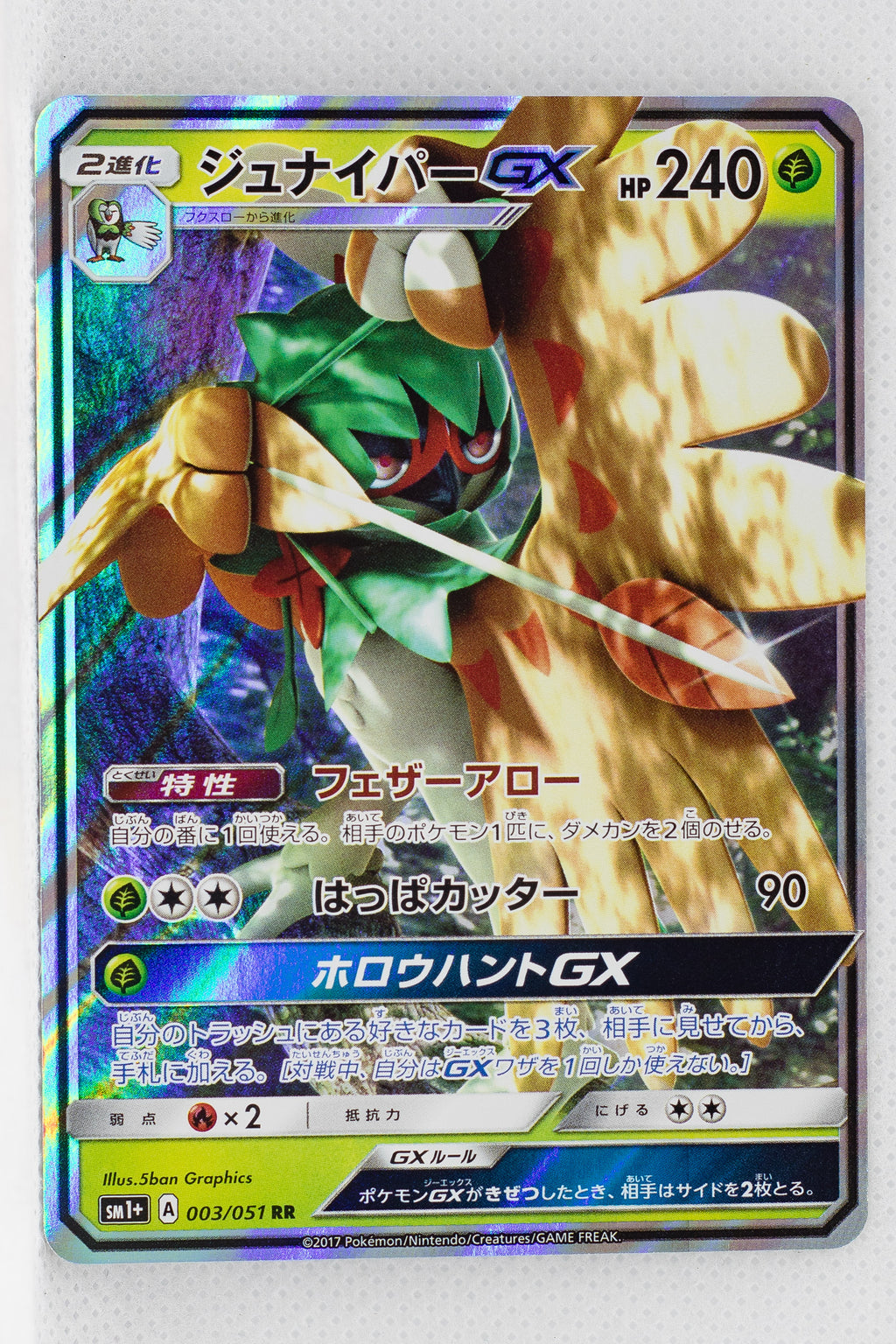 SM1+ Strengthening Pack 003/051 Decidueye GX Holo