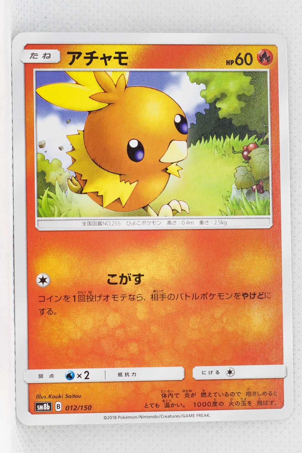 SM8b GX Ultra Shiny 012/150 Torchic