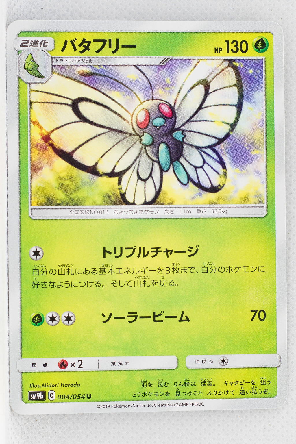 SM9b Full Metal Wall 004/054 Butterfree