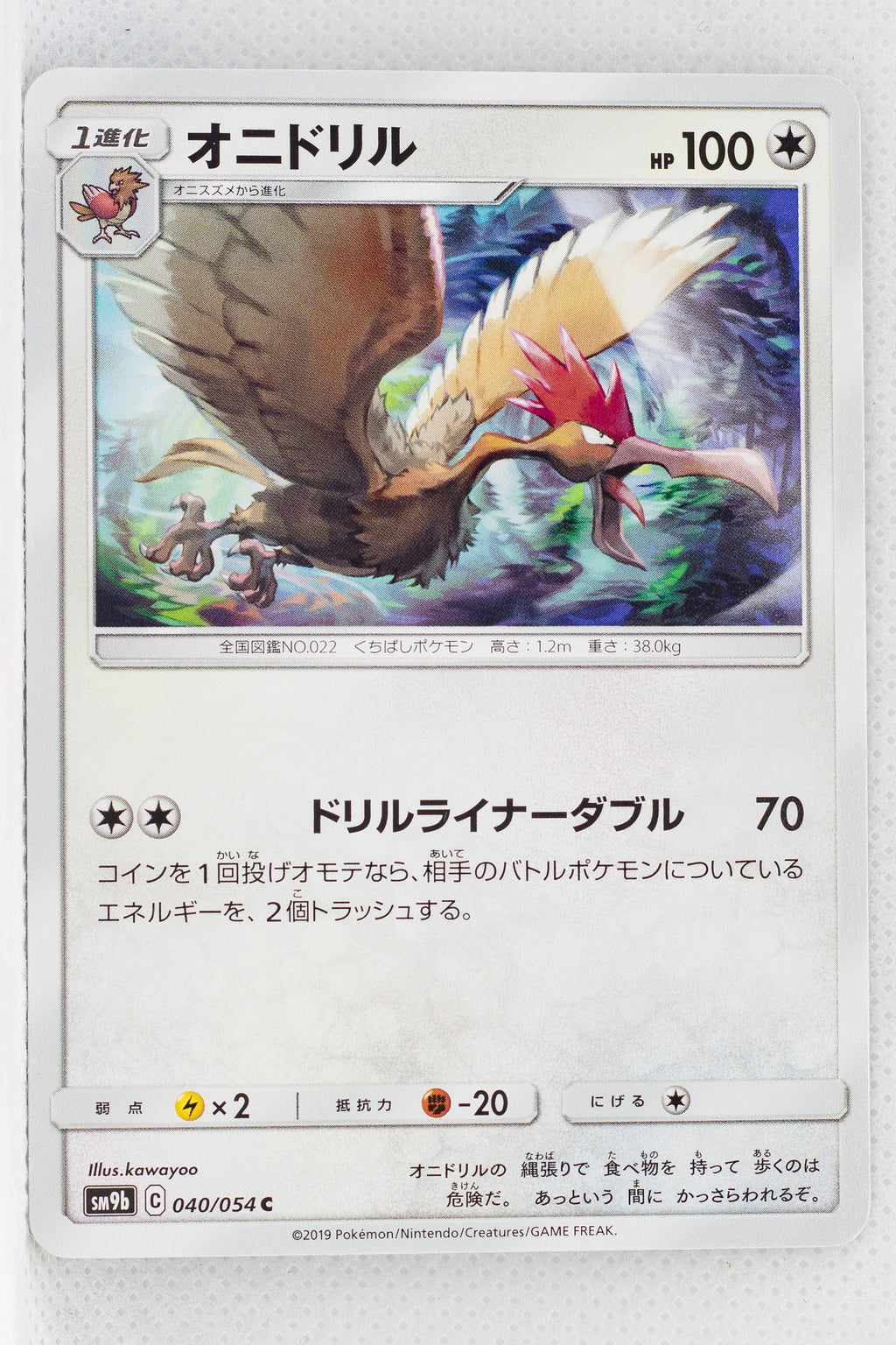 SM9b Full Metal Wall 040/054 Fearow