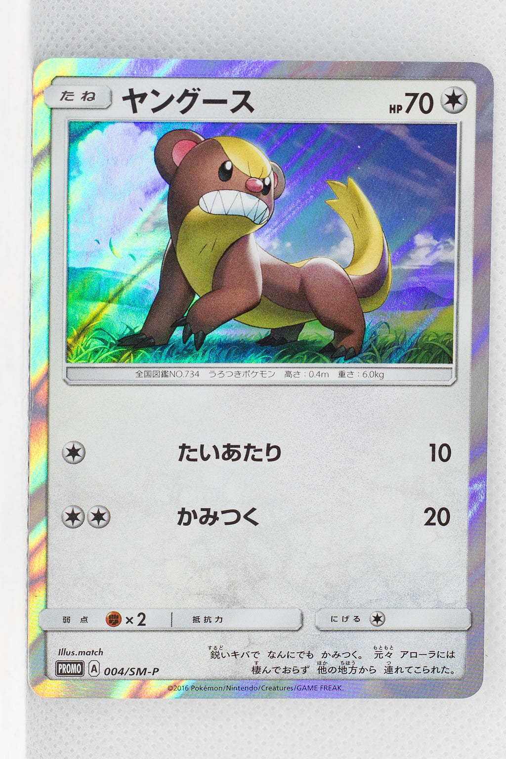 004/SM-P Yungoos Special Blister Set Holo